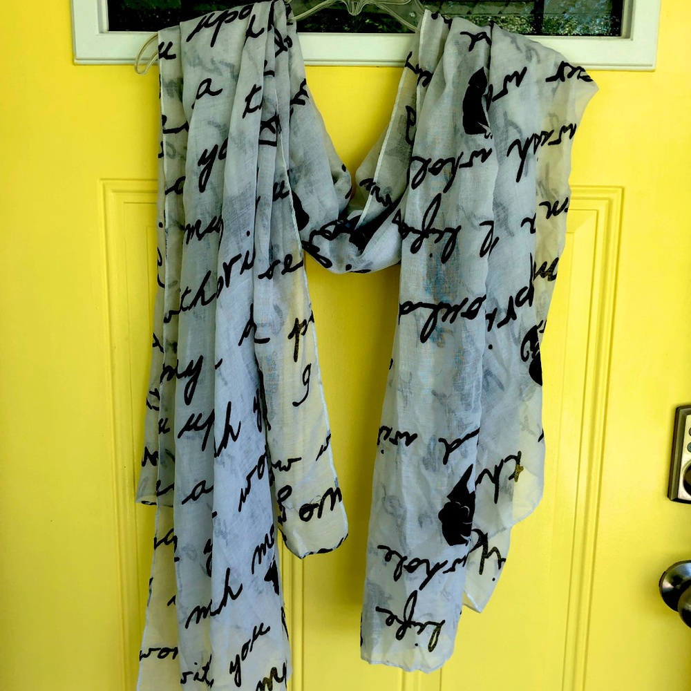 Disney Princess Song Lyrics Scarf